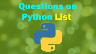 Exam questions on Python List