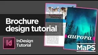 Create a design in Adobe InDesign