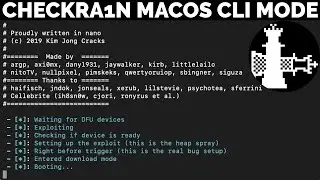 How to run checkra1n CLI mode Mac | Checkra1n CLI mode Mac OS | Checkra1n CLI mode command | 2021