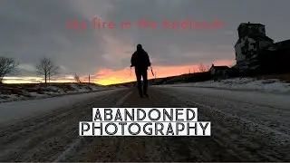 Abandoned Photography: Sky Fire in the Ghost Town of Sharples