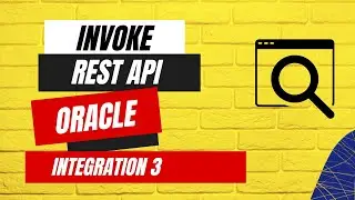 How to call invoke external REST API in Oracle Integration 3, Invoke REST API, OIC 3