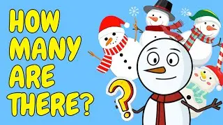Christmas Vocabulary Activity - Count and say How Many there are. Practice There is/There are