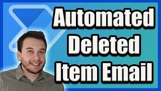 How to Automate Email Alerts for Deleted List Items with Power Automate! 2024 Tutorial