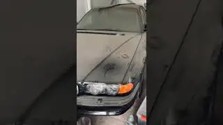 BMW E38 простояла в гараже 25 лет