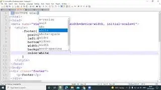 HTML And CSS Fixed Footer|   Fixed Footer In CSS