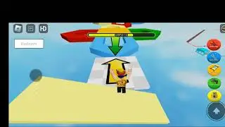 playing obby in roblox