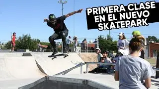 Primera clase en el nuevo SKATEPARK DE BAHIA BLANCA