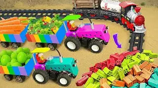Diy tractor mini Bulldozer to making concrete road | Construction Vehicles, Road Roller