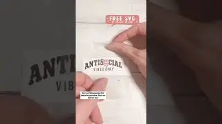 Cricut Craft with FREE SVG ❤️