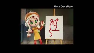 How to Draw a Mouse - POPPY PLAYTIME CHAPTER 3 | GH'S ANIMATION