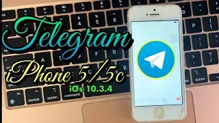 Telegram on iphone 5 ios 10.3.4  juli 2022