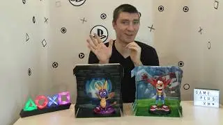 Обзор Фигурки Крэш Бандикут/ Crash Bandicoot Figure +Spyro!!!