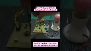 Over Voltage and Under Voltage Protection Using LM358 Project