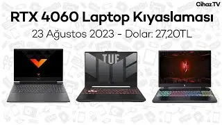 RTX 4060 Laptop Kıyaslaması - Hp Victus 16 vs Asus TUF A15 vs Acer Nitro 16 Hangisi Alınır?
