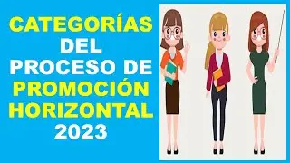 Soy Docente: CATEGORÍAS DEL PROCESO DE PROMOCIÓN HORIZONTAL 2023