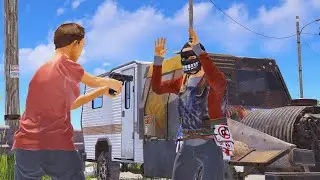 I stole his camper...