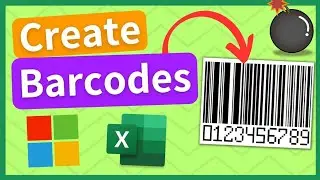 How to Create Bar Code in Excel - Interview Question 