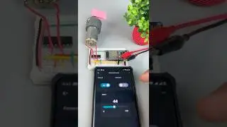 🤯ESP32 IoT Controlled DC Motor