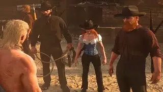 wreaking havoc in red dead roleplay...