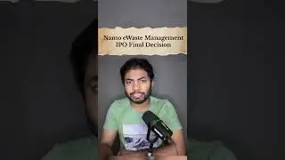 Namo eWaste Management IPO Final Decision🔥| Latest IPO GMP 