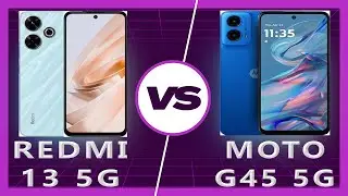 Moto G45 5G vs Redmi 13 5G Detailed Comparison