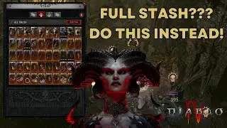 Full Stash? Fix That ISSUE Now - Diablo 4