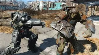 Paladin Danse vs Strong - Fallout 4