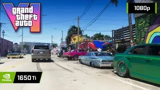 GTA-6 (Leaked Build) GTX 1650 Ti [Medium Settings]