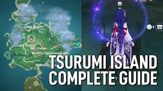 Unlocking Tsurumi Guide - A Particularly Particular Author Quest [Genshin Impact 2.2]