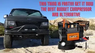 All Top Air Compressor demo review | Affordable budget overland gear | This thing is FAST