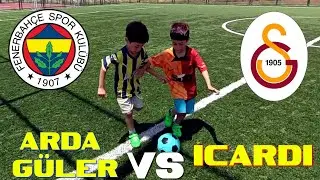 KÜÇÜK İCARDİ VS ARDA GÜLER GELECEĞİN YILDIZLARI PART 2  (FUTBOLCU İKİZLER ) YUSUF VE YUNUS
