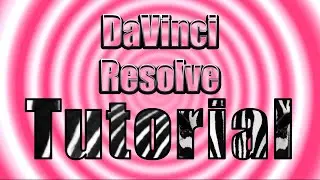 Transparenter Text ✏️ Video im Text Effekt - DaVinci Resolve 16 Videoschnitt Tutorial [Deutsch]