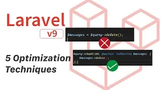 5 Optimization Techniques in Laravel | Laravel 9 | Laravel 2022