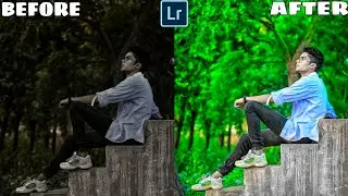 Lightroom green effect photo editing | Lightroom new photo editing | Lightroom editing | SAMIM EDITZ