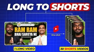 🎯 Turn Long Videos into 100 Viral Shorts in 1 Click! | Best AI Tools Revealed @unseentechy
