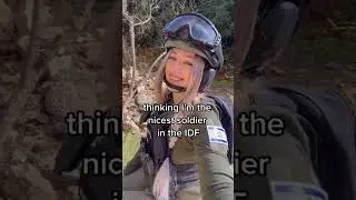 I swear I’m the nicest, until…😳 #israel #military #soldier #viral #tactical #milsim