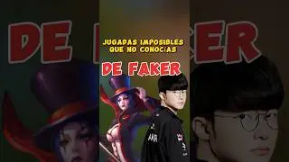 Cuando Faker jugó con sus rivales #leagueoflegends #faker