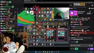 xQc cant stop laughing at funny dono after he beats Forsen's record