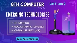 3D imaging, holographic imaging, virtual reality class 8