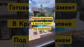 Апартаменты на Красной Поляне в управлении отеля | Готовый бизнес | Купить апартаменты в отеле