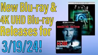 New Blu-ray & 4K UHD Blu-ray Releases for March 19th, 2024!