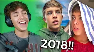REACCIONANDO A MIS VÍDEOS DE HACE 5 AÑOS !!