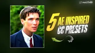 5 Ae Inspired HD CC presets | Alight Motion CC Used By Most ofthe editor | Free Preset #alightmotion