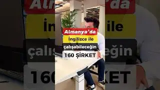 Almanya’da İngilizce ile çalışabileceğin şirketler