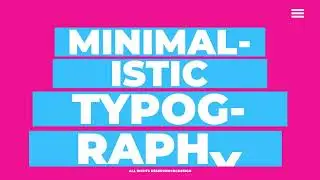 25 Minimal Typography Text Animations After Effects Template