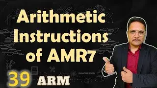 Arithmetic Instructions in ARM7 | Instructions of ARM7 | ARM Processor | ARM7