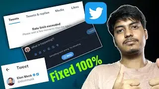 ✅How To Use Twitter After Rate Limit Exceeded | How To Fix Twitter Rate Limit Exceeded | Twitter Fix