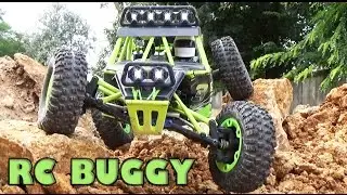RC Багги WLtoys 12428 Машинка на радиоуправлении из Китая Полноприводная  Unboxing RC car