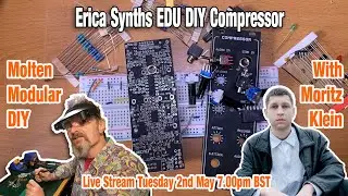 Erica Synths EDU DIY Compressor - Circuit build with Moritz Klein