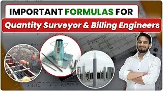 Important Formulas for Civil Engineers & Billing Engineers | Most Important Civil Engineering Tips